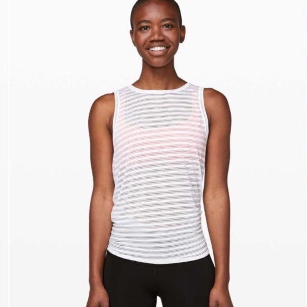 Lululemon Women's Tie In Back Petal Tank Top